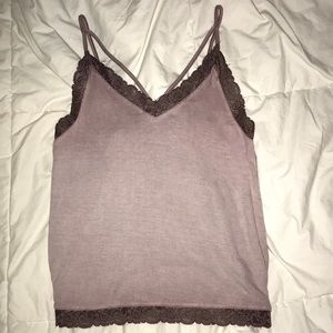 Lavender soft and sexy American eagle shirt